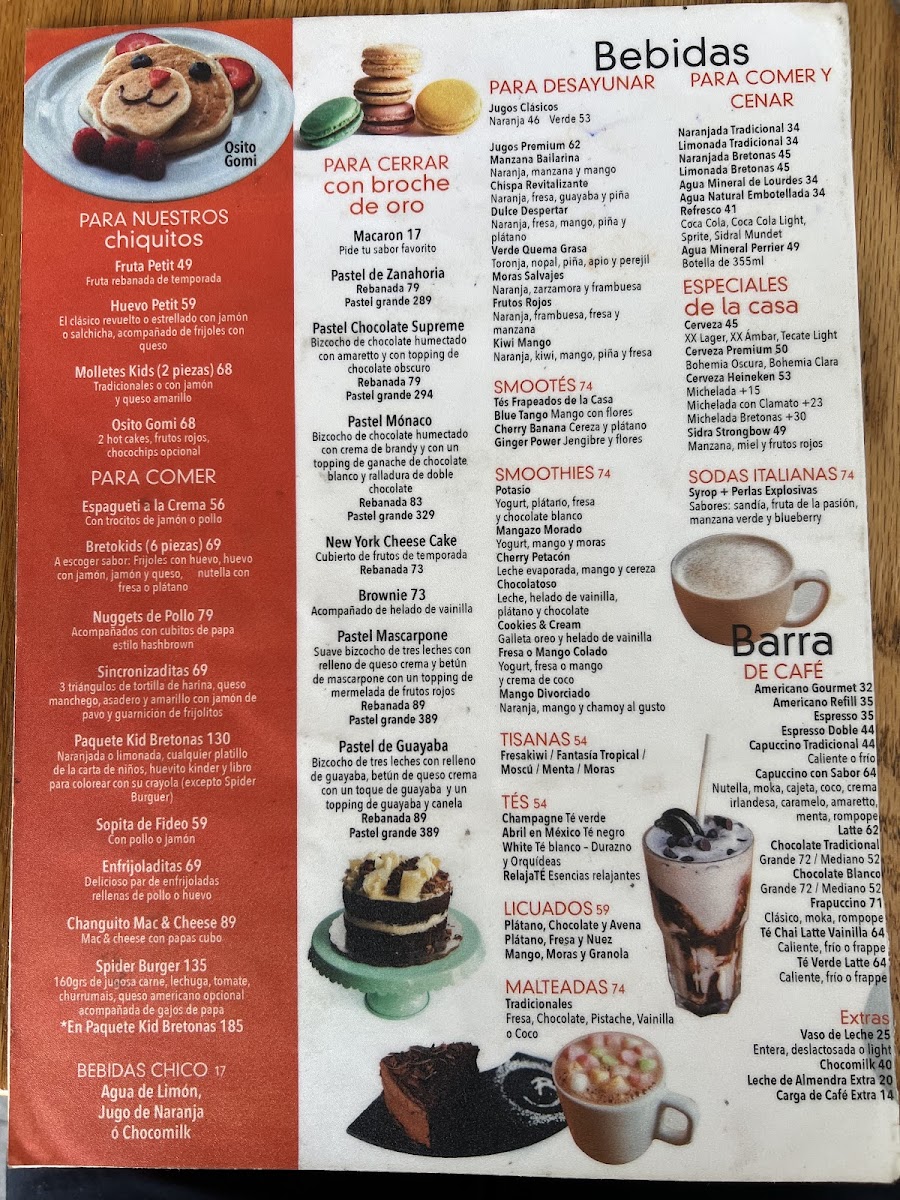 Bretonas Crepería Menu - Image 3