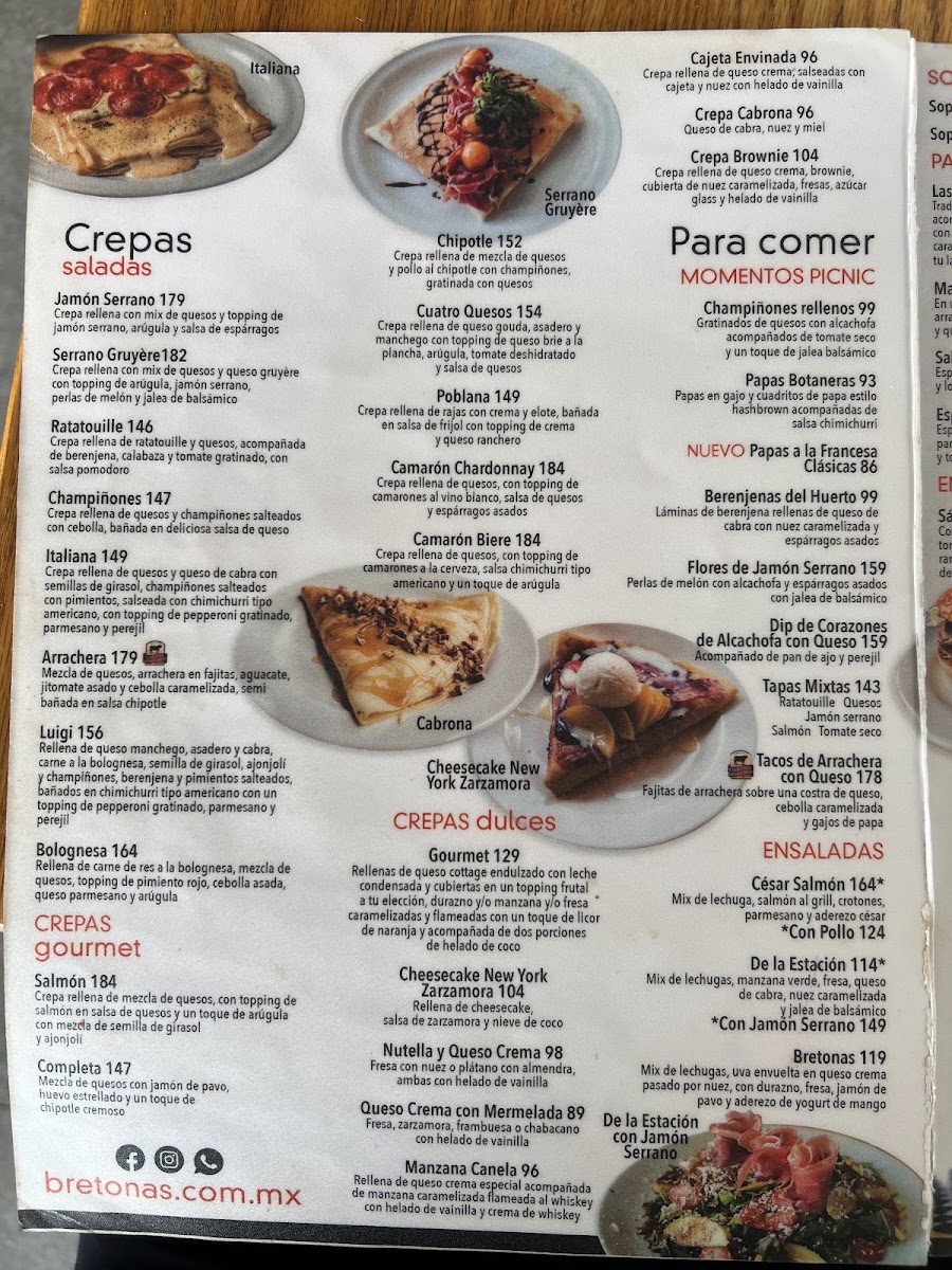 Bretonas Crepería Menu - Image 5